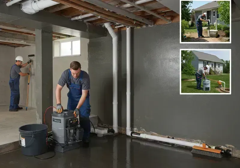 Basement Waterproofing and Flood Prevention process in Countryside, IL